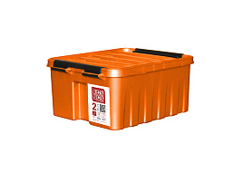 Пластиковый ящик для хранения Rox box 2,5л оранжевый