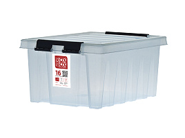 Rox box 16 л ящик для хранения, прозрачный 