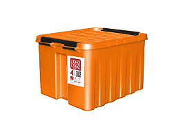 Пластиковый ящик для хранения Rox box 4,5л оранжевый