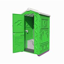 Туалетная кабина Стандарт Плюс зеленый