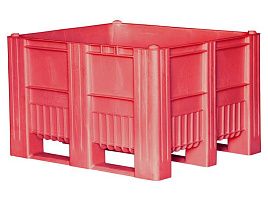 Контейнер BOX-PALLET 1200х1000мм, красный