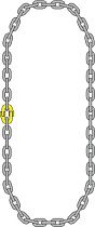 Строп цепной 6,3т-6,5м