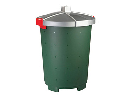 Бак для мусора 65 л зеленый