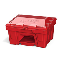Красный ящик 250 литров с дозатором